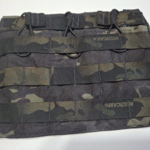 Crye Precision Trippel Mag Pouch Placard Black Multicam