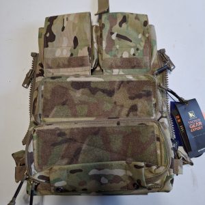 KRYDEX Tactical Plate Carrier Zip Off Back Panel