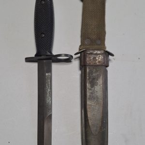 US Conetta M7 Vietnam Bayonet and Scabbard