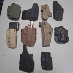 Lot Of 10 Individual Holsters Lot #2