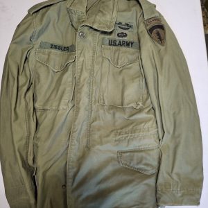 M65 Field Jacket 75 Dated ID W/Patches