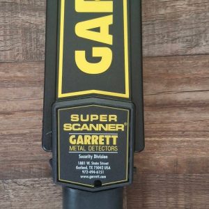 Garrett Super Scanner Hand Held Metal Detector