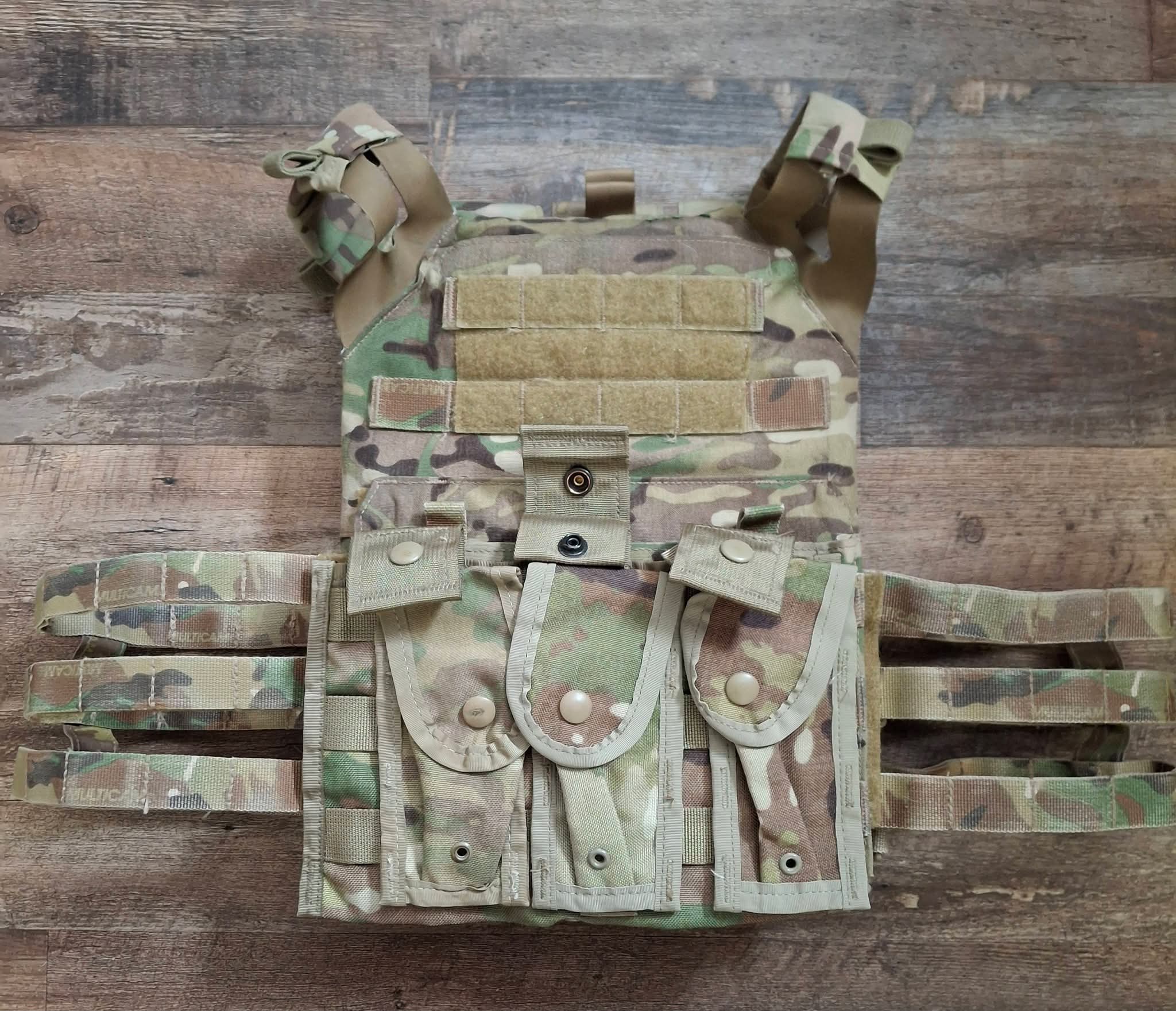 Crye Precision JPC W/Armor & Removable Back Assault Bag