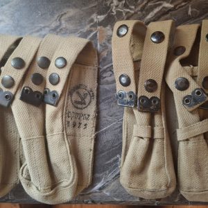 Israeli Uzi 5 Cell Mag Pouch Set