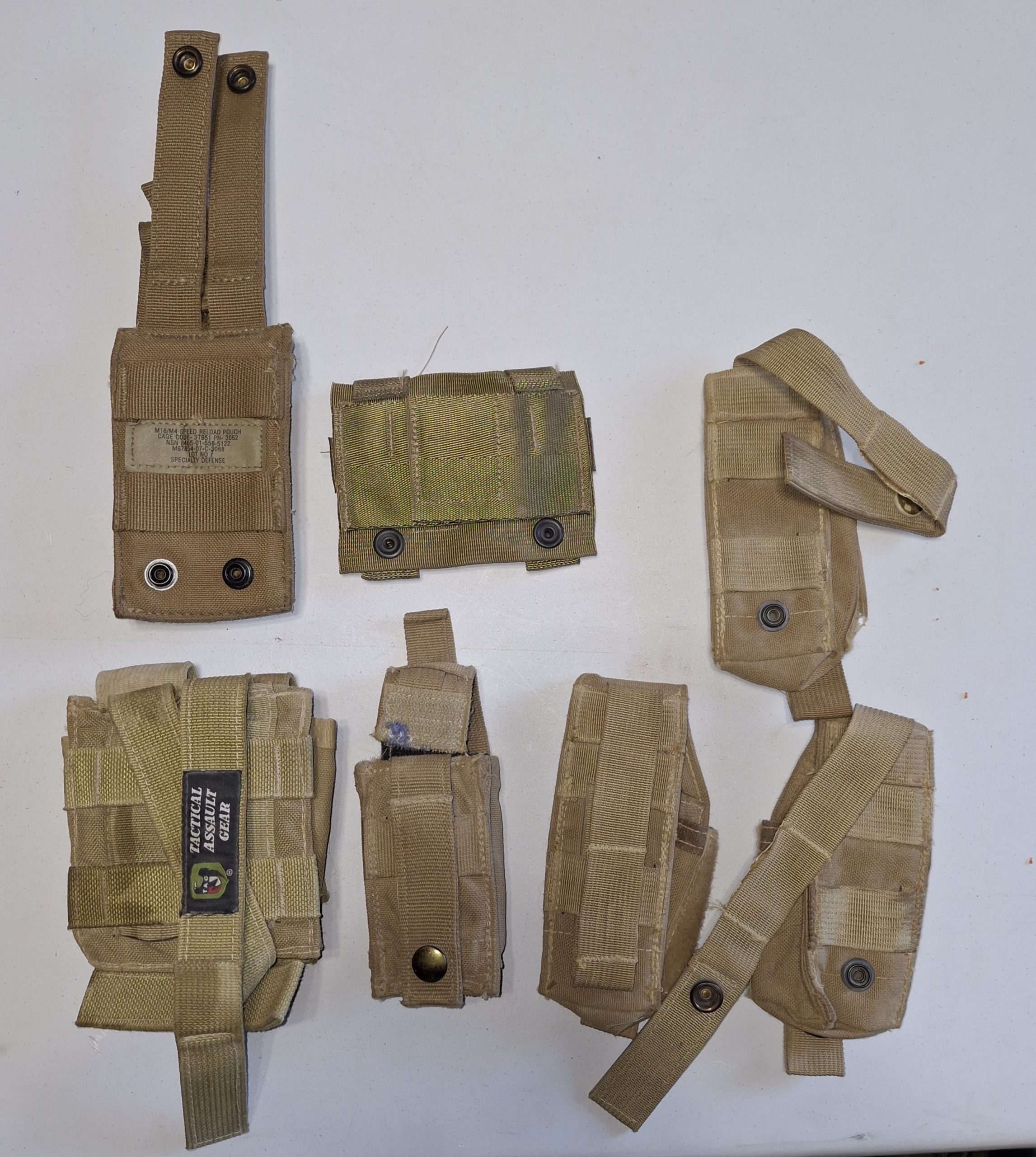 USMC Pouch 7 Piece Lot