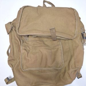 Vintage Canvas Military Style Backpack