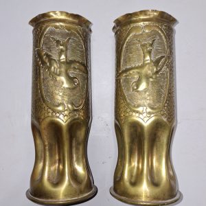 WWI German Artillery Shell Feldkanone 96 Trench Art