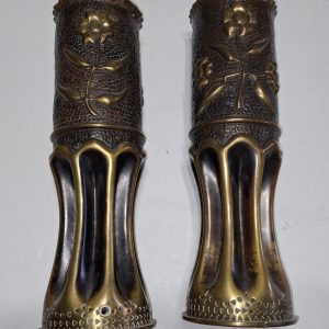 WWII 105mm Artillery Shell Trench Art